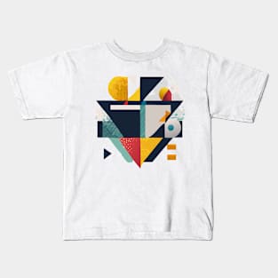 an abstract t-shirt design Kids T-Shirt